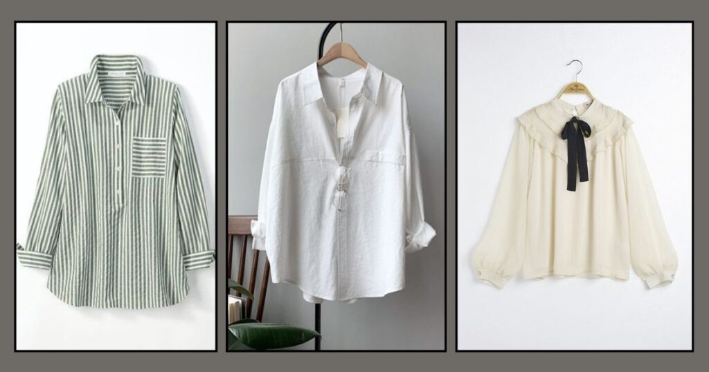 Tops: Classic Shirts and Blouses