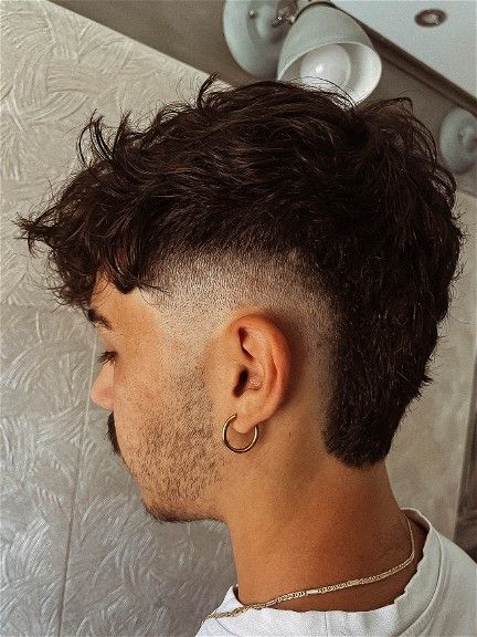 Asymmetrical Mullet Fade