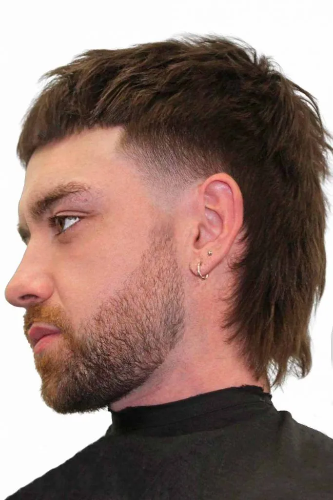 30 Modern Mullet Fade Hairstyle For Men 2025