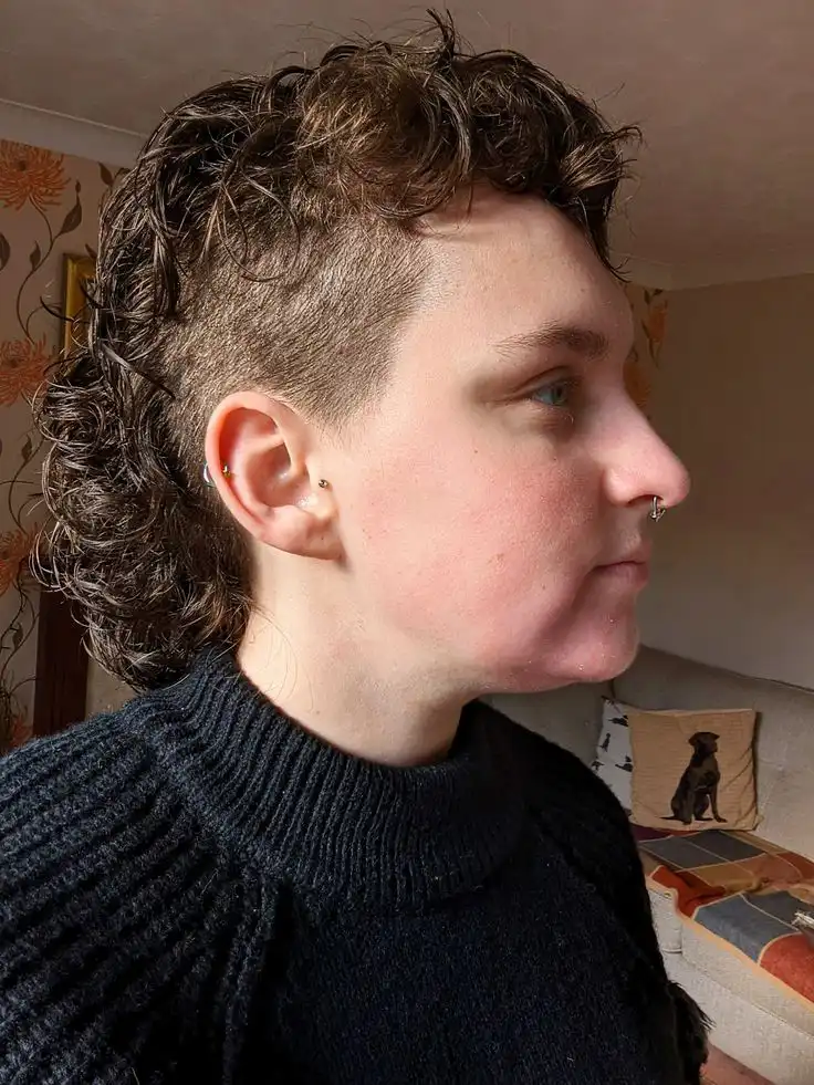 Flowy Mullet With Disconnected Undercut